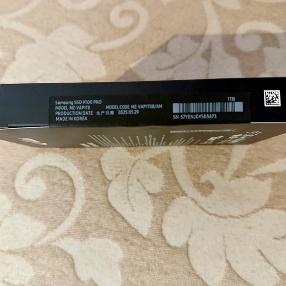 Samsung 9100 PRO Black NVMe M.2 SSD - 1TB - Picture 4 of 4